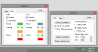 RAM CPU Taskbar 2.0.2 screenshot. Click to enlarge!