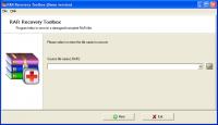RAR Recovery Toolbox 1.1.17 screenshot. Click to enlarge!