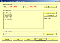 RM-to-MP3-Converter 2.0.2 screenshot. Click to enlarge!