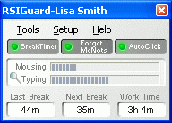 RSIGuard Stretch Edition 5.0.11b screenshot. Click to enlarge!