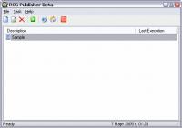RSS Publisher 1.95 screenshot. Click to enlarge!