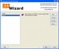RSS Wizard 4.0 screenshot. Click to enlarge!
