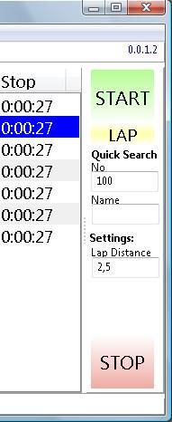 Race Timer 2.0.15.27 screenshot. Click to enlarge!