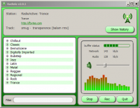 Radiola 2.0.4 screenshot. Click to enlarge!