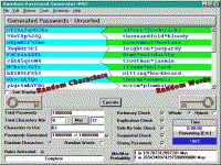 Random Password Generator-PRO 12.2 screenshot. Click to enlarge!