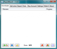 RapidWareX 2.0.1 screenshot. Click to enlarge!