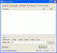 Raster to Vector Normal 9.1 screenshot. Click to enlarge!
