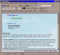 ReadyNotes 1.0 screenshot. Click to enlarge!