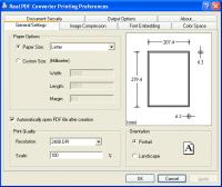 Real PDF Converter 3.3 screenshot. Click to enlarge!