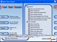 Real Time Cleaner 2.5 screenshot. Click to enlarge!