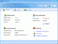 RealCare 3.16 screenshot. Click to enlarge!