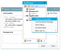 RealPopup 4.1 screenshot. Click to enlarge!