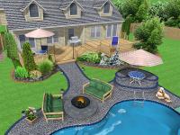 Realtime Landscaping Pro 3 Demo 3.07 screenshot. Click to enlarge!