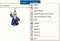 Recite French Words 3.1 screenshot. Click to enlarge!