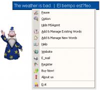 Recite Spanish Words 3.1 screenshot. Click to enlarge!
