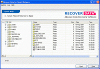 Recover Data for Novell NSS 1.0 screenshot. Click to enlarge!