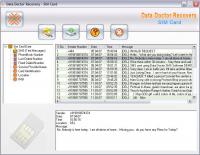 Recover Deleted SMS Messages 3.0.1.5 screenshot. Click to enlarge!