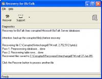 Recovery for BizTalk 1.1.0840 screenshot. Click to enlarge!