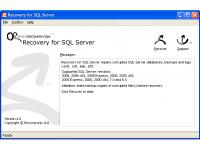 Recovery for SQL Server 4.1.15242.1 screenshot. Click to enlarge!