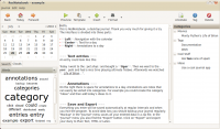 RedNotebook 1.15 screenshot. Click to enlarge!