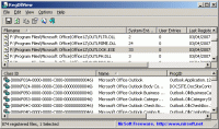 RegDllView 1.56 screenshot. Click to enlarge!