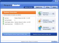 Registry Booster v1 3.0 screenshot. Click to enlarge!