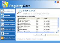 Registry Care 1.0 screenshot. Click to enlarge!