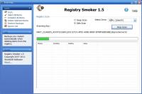 Registry Smoker 1.5 screenshot. Click to enlarge!