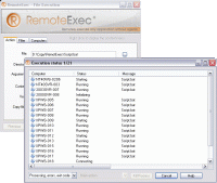 RemoteExec 5.03 screenshot. Click to enlarge!
