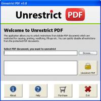 Remove PDF Print Protection 4.5 screenshot. Click to enlarge!