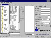 RenameWiz 3.4.2 screenshot. Click to enlarge!