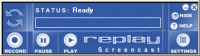 Replay Screencast 1.21 screenshot. Click to enlarge!