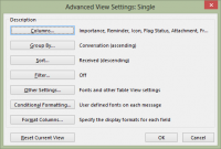 Reprise Outlook Addin 1.2.39.0 screenshot. Click to enlarge!