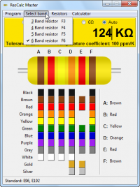 ResCalc Master 1.0.7 screenshot. Click to enlarge!