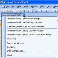 Reverse Order Of Cells In Excel 3.3.18 screenshot. Click to enlarge!