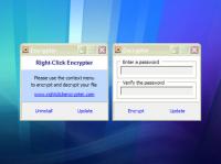 Right-Click Encrypter 1.6 screenshot. Click to enlarge!