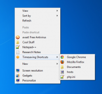 Right Click Enhancer Professional Portable 4.5.0 screenshot. Click to enlarge!