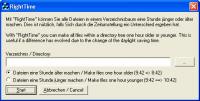 RightTime 1.00 screenshot. Click to enlarge!