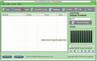 Risnow Audio File Converter 3.10 screenshot. Click to enlarge!