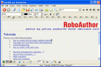 RoboAuthor 2013.35.281 screenshot. Click to enlarge!