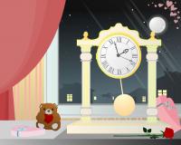 Romantic Clock ScreenSaver 2.3 screenshot. Click to enlarge!