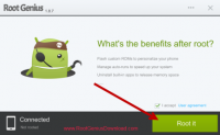 Root Genius 3.1.7 screenshot. Click to enlarge!