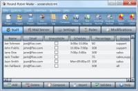 Round-Robin Mailer 13.0 screenshot. Click to enlarge!