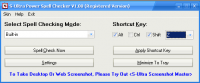 S-Ultra Power Spell Checker 1.00 screenshot. Click to enlarge!