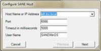 SANEWin 0.9.5171.303 Alpha screenshot. Click to enlarge!