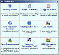 SEO Administrator 5.2 screenshot. Click to enlarge!