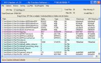 SFV Checker 1.24 screenshot. Click to enlarge!