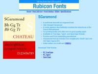 SGaramond Font Type1 2.00 screenshot. Click to enlarge!