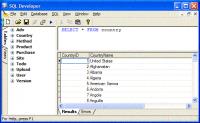 SQL Developer 1.0 screenshot. Click to enlarge!