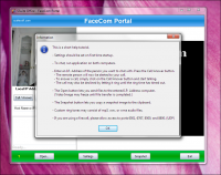 SSuite Office - FaceCom Portal 2.00.0001 screenshot. Click to enlarge!